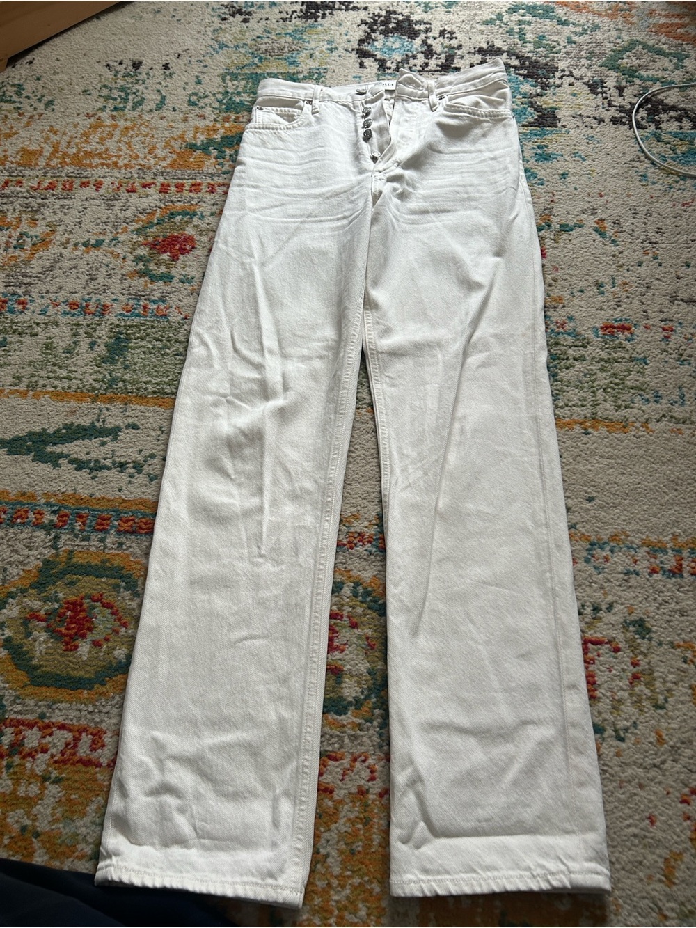 Agolde off white jeans